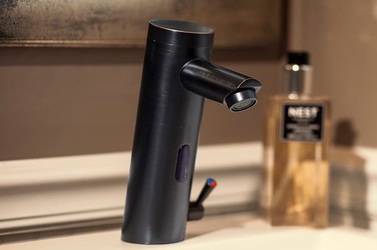The Estate touchless faucet detail